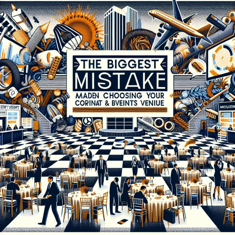 Article Image for The Biggest Mistake Made When Choosing Your Corporate &amp; Business Events Venue