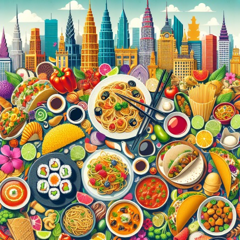 Article Image for International Buffet Styles: A Taste of Global Cuisine in Your City