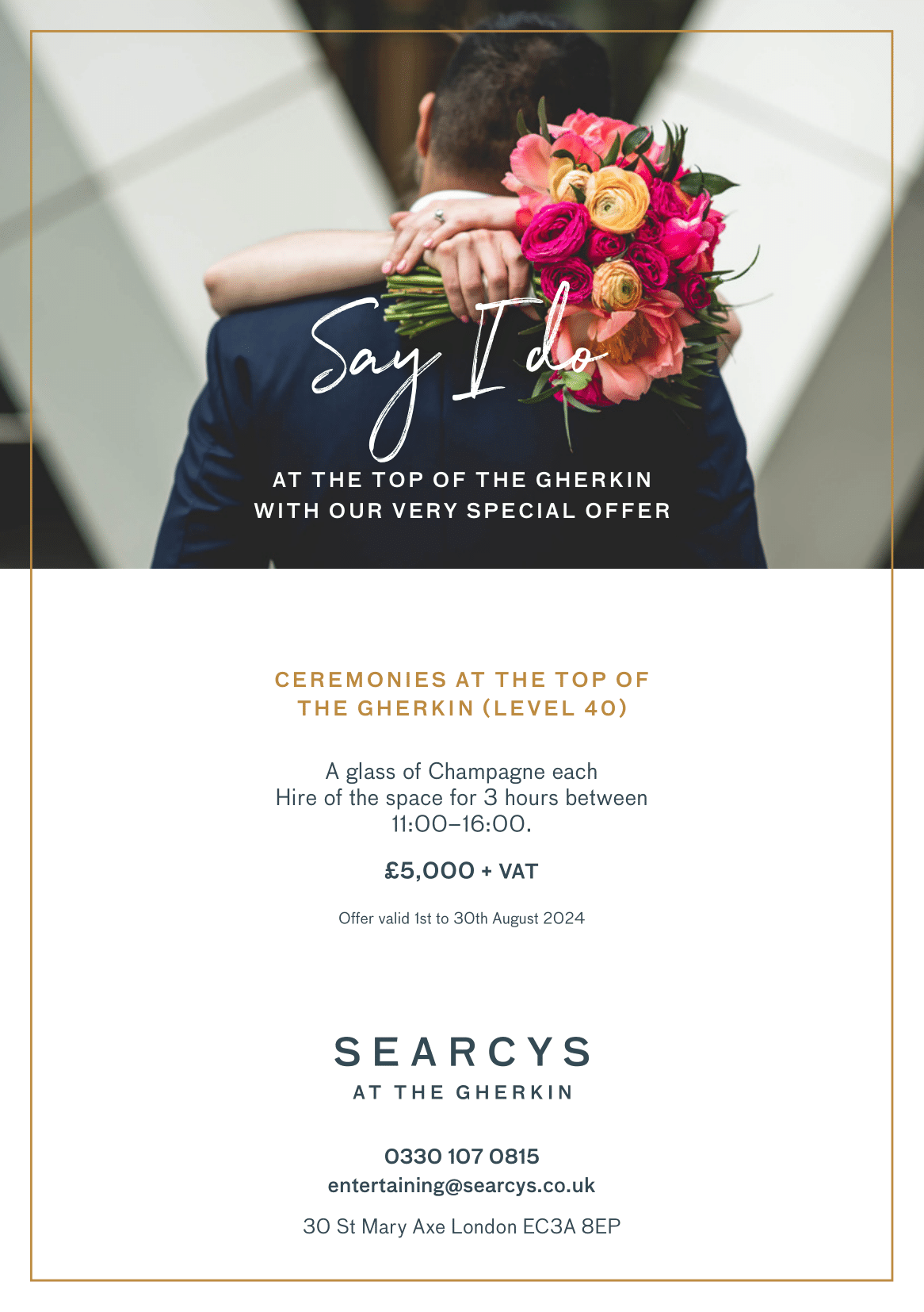 Gallery Item 1 for Searcys at the Gherkin