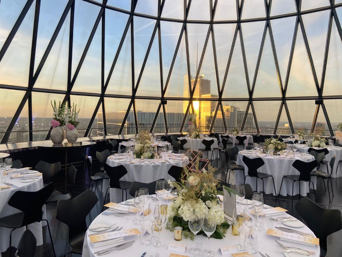 Gallery Item 4 for Searcys at the Gherkin