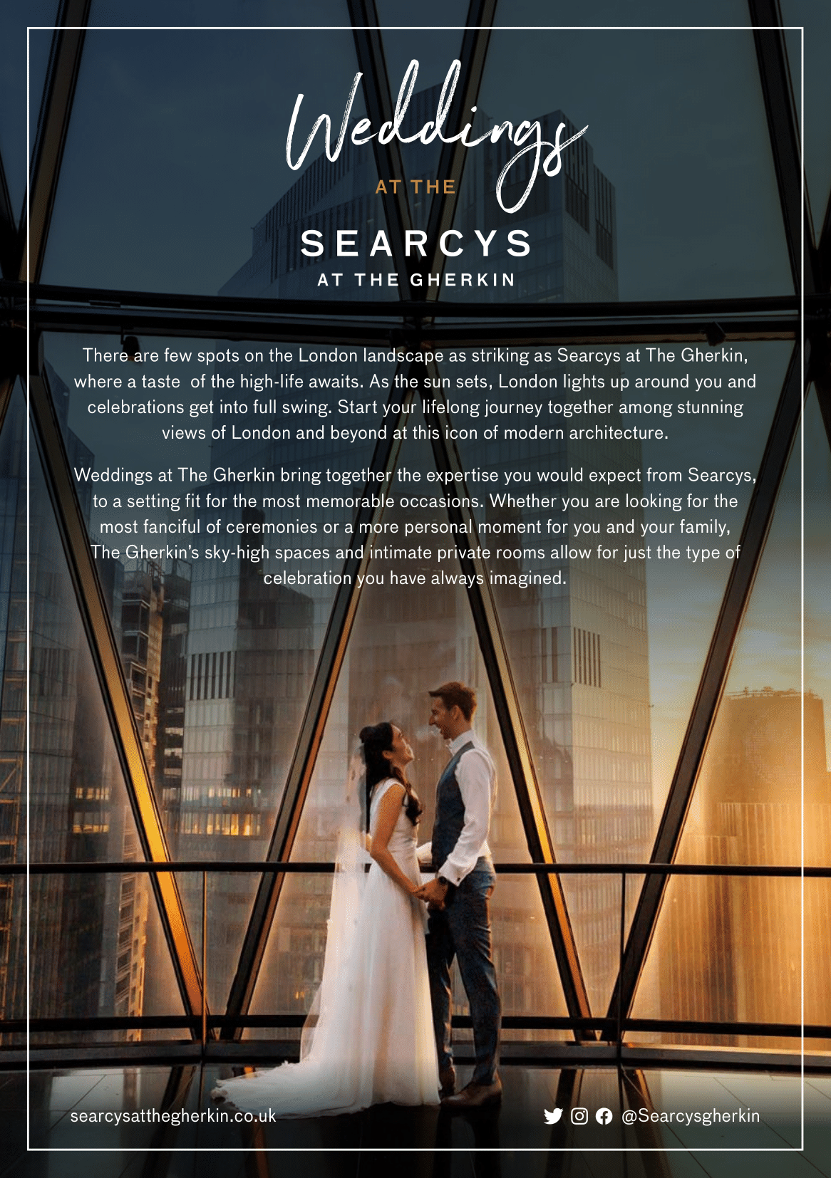 Gallery Item 6 for Searcys at the Gherkin