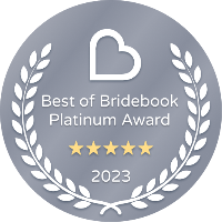Best of Bridebook Platinum Award 2023