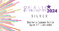 Silver for Best Venue Customer Service at the Conference & Events Awards 2024