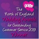North of England Wedding Award Winner 2019 - Customer Service 