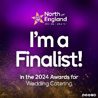 North Of England Wedding Award Finalist 2024 - Catering 