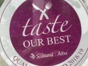 Visit Scotland’s Taste the Best Award