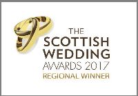 The Scottish Wedding Awards 2017 Regional Winner