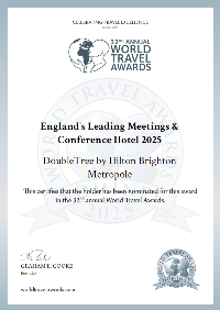 2025 World Travel Awards Finalist - England’s Leading Meetings & Conference Hotel