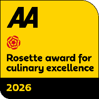 AA Rosette award for Culinary Excellence in 2026